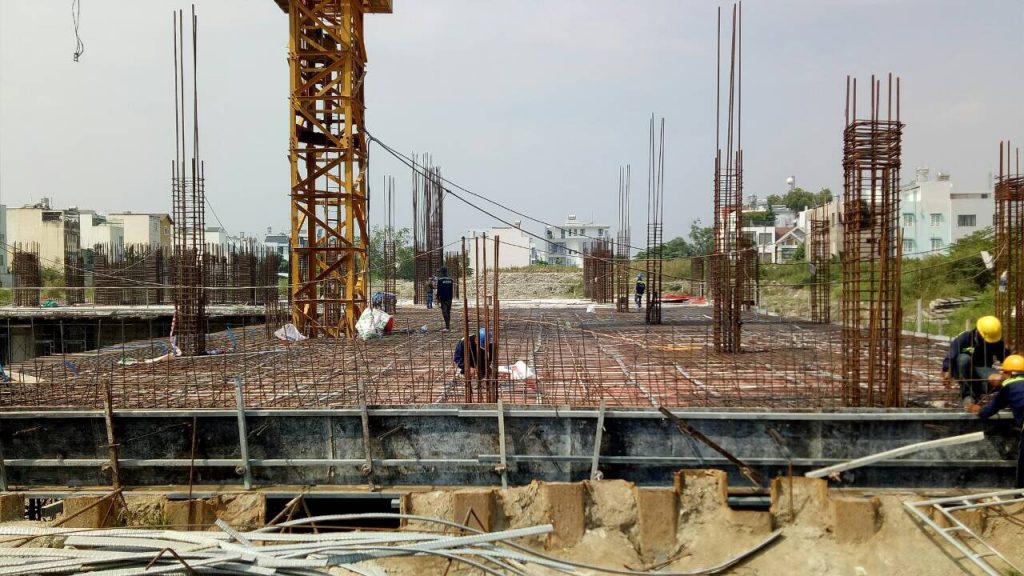 Tiến độ xây dự dự án Saigon South Plaza