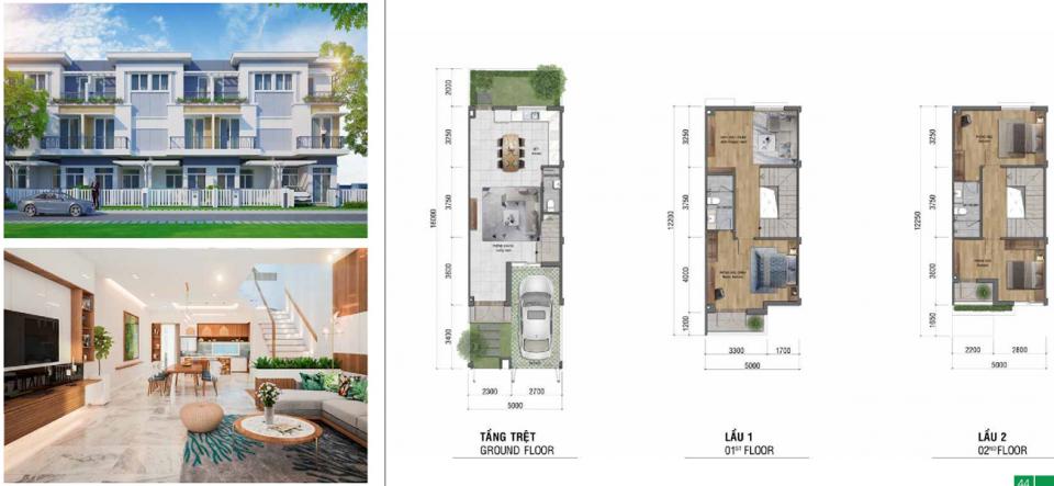 Thiết kế chi tiết dự án nhà phố Lovera Premier chủ đầu tư Khang Điền Bình Chánh