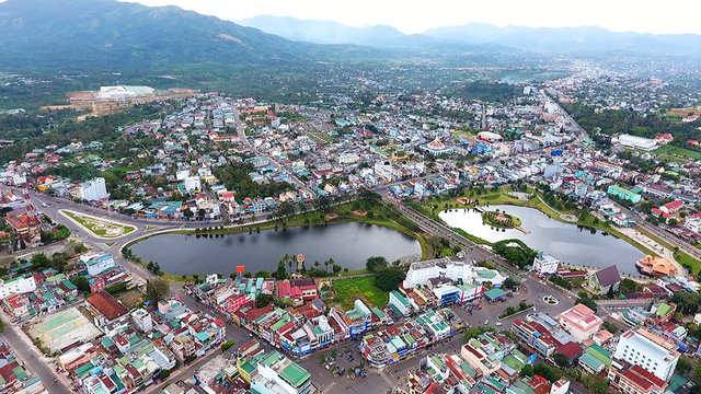 Thành phố Bảo Lộc (Lâm Đồng) có nhiều lợi thế về cảnh quan thiên nhiên thuận lợi phát triển BĐS miền núi. Nguồn: S.T