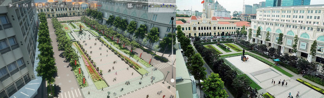 Tạp chí CG Architect (Mỹ) đã chọn công trình Đại lộ Nguyễn Huệ vào Top 5 công trình ứng dụng công nghệ 3D Tương tác xuất sắc nhất thế giới năm 2015.