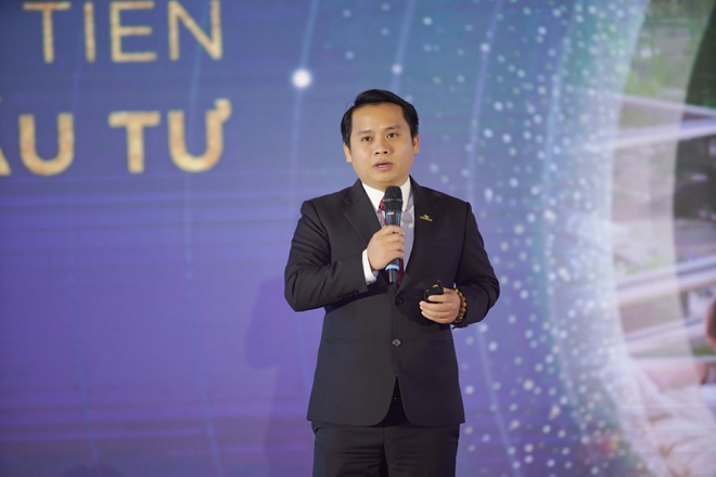 Ông Nguyễn Thanh Quyền – CEO Thắng Lợi Group phát biểu tại sự kiện