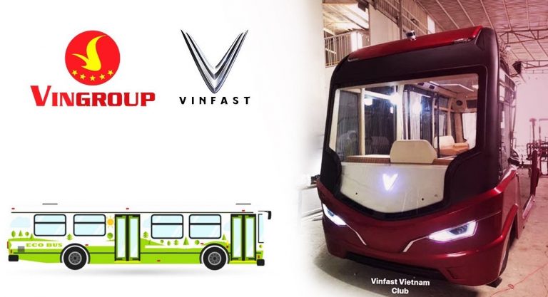 Hệ thống xe buýt điện do của Vingroup đầu tư