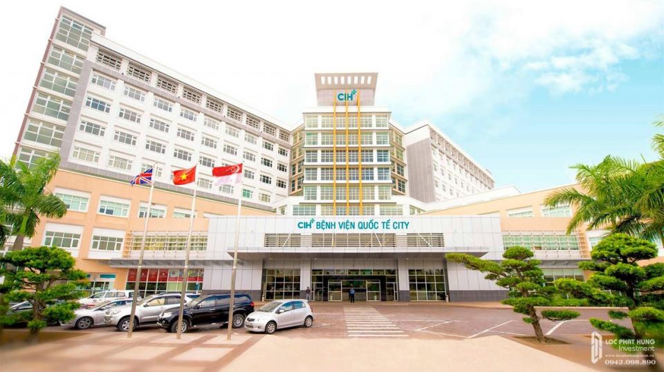 Tiện ích ngoại khu dự án căn hộ chung cư Saigon Asiana Quận 6 đường Nguyễn Văn Luông - Bệnh viện quốc tế cách 2km dự án Saigon Asiana.