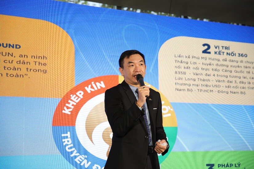 Ông Phạm Đăng Quang – Phó Tổng Giám đốc Vận hành Tập đoàn Thắng Lợi chia sẻ tại sự kiện.
