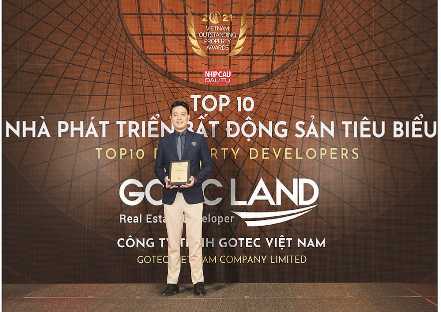 Gotec Land 2 năm liên tiếp đoạt danh hiệu “Top 10 Nhà phát triển bất động sản tiêu biểu tại Việt Nam”