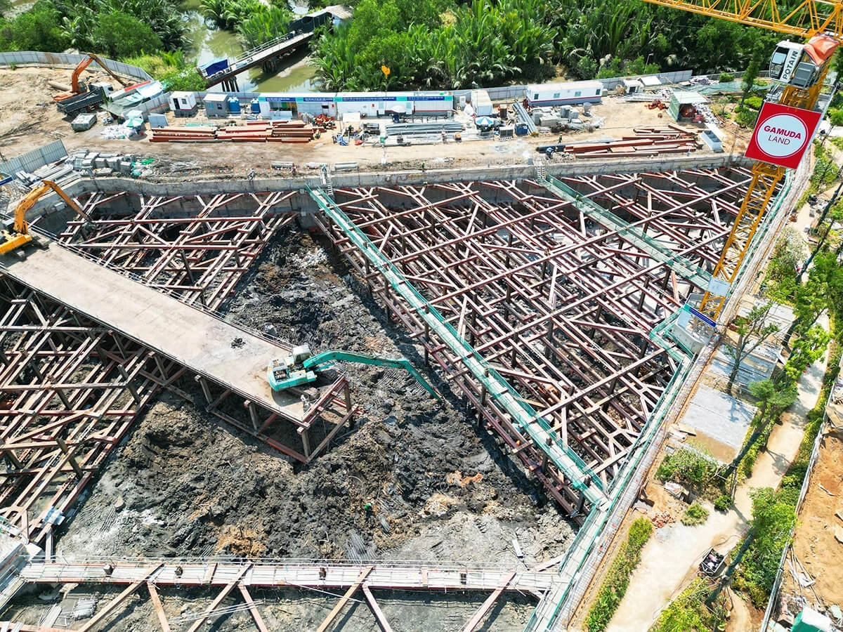 Tiến độ Eaton Park Gamuda Land tháng 4/2024 cập nhật mới nhất