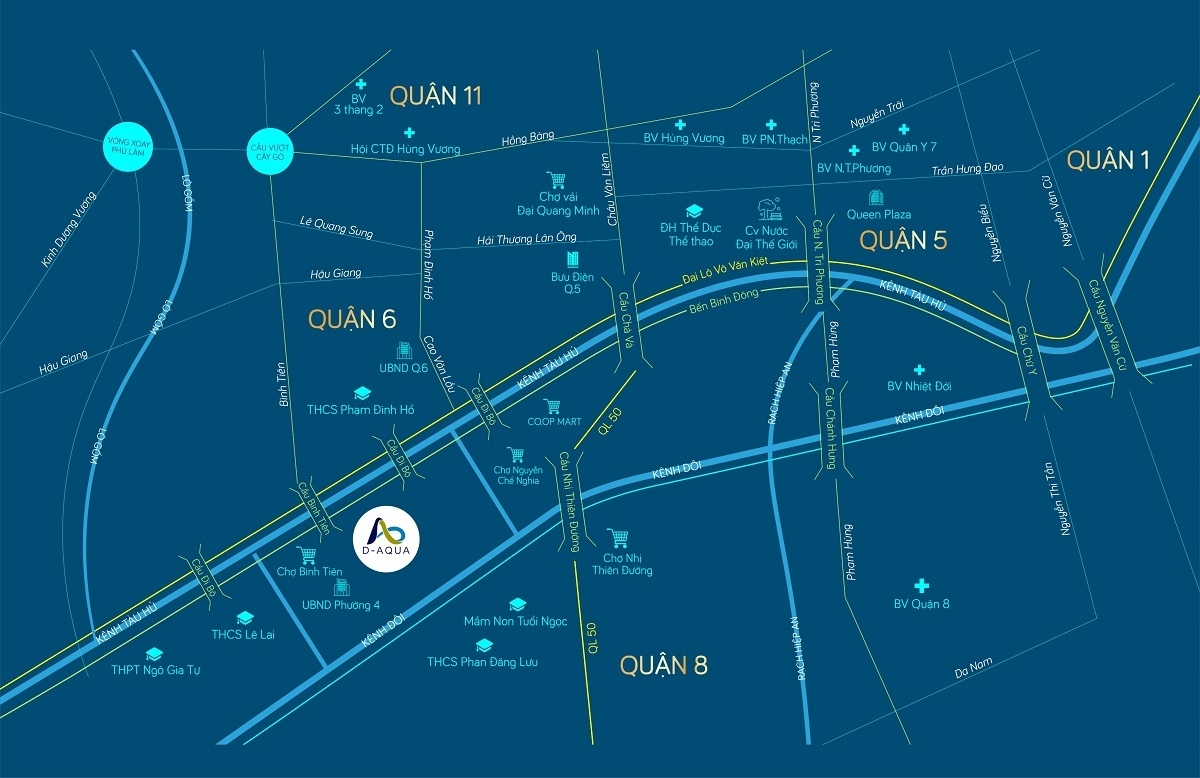 Vị Tri D Aqua Quan 8