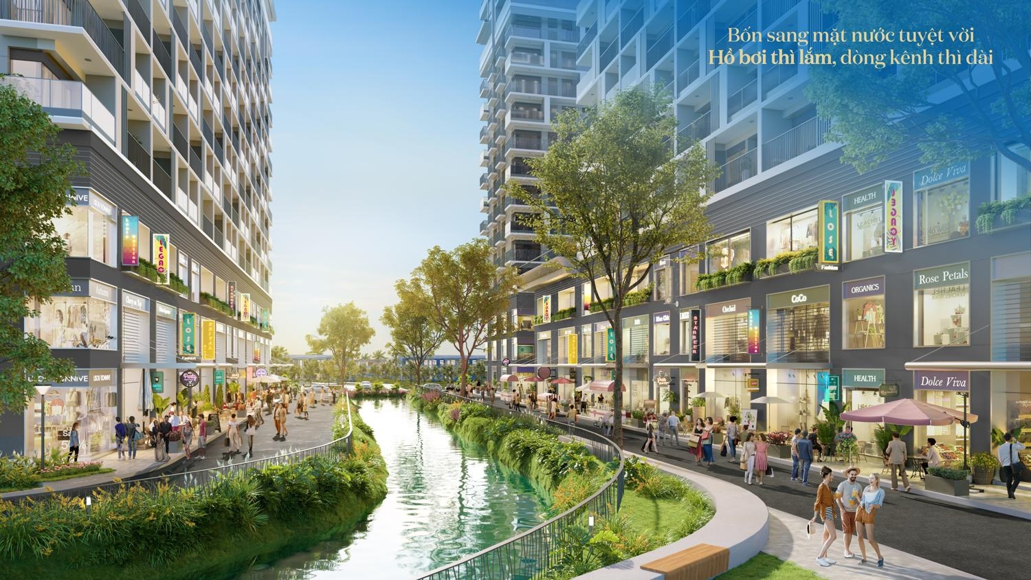 Không gian sống Fiato Uptown hài hòa với thiên nhiên, tiêu chí Xanh Sạch Đẹp