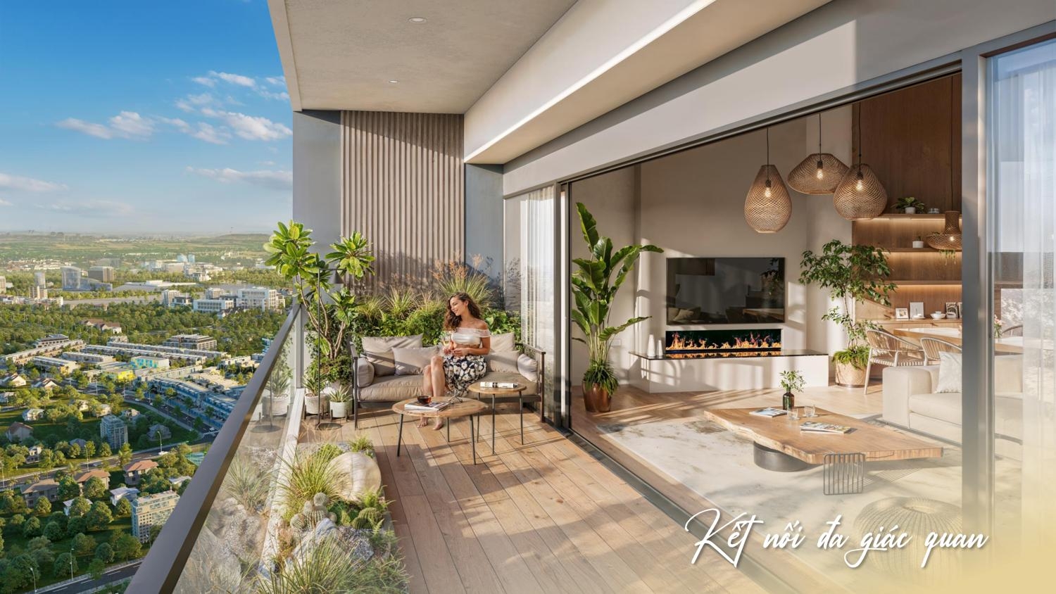 Không gian sống Fiato Uptown hài hòa với thiên nhiên, tiêu chí Xanh Sạch Đẹp