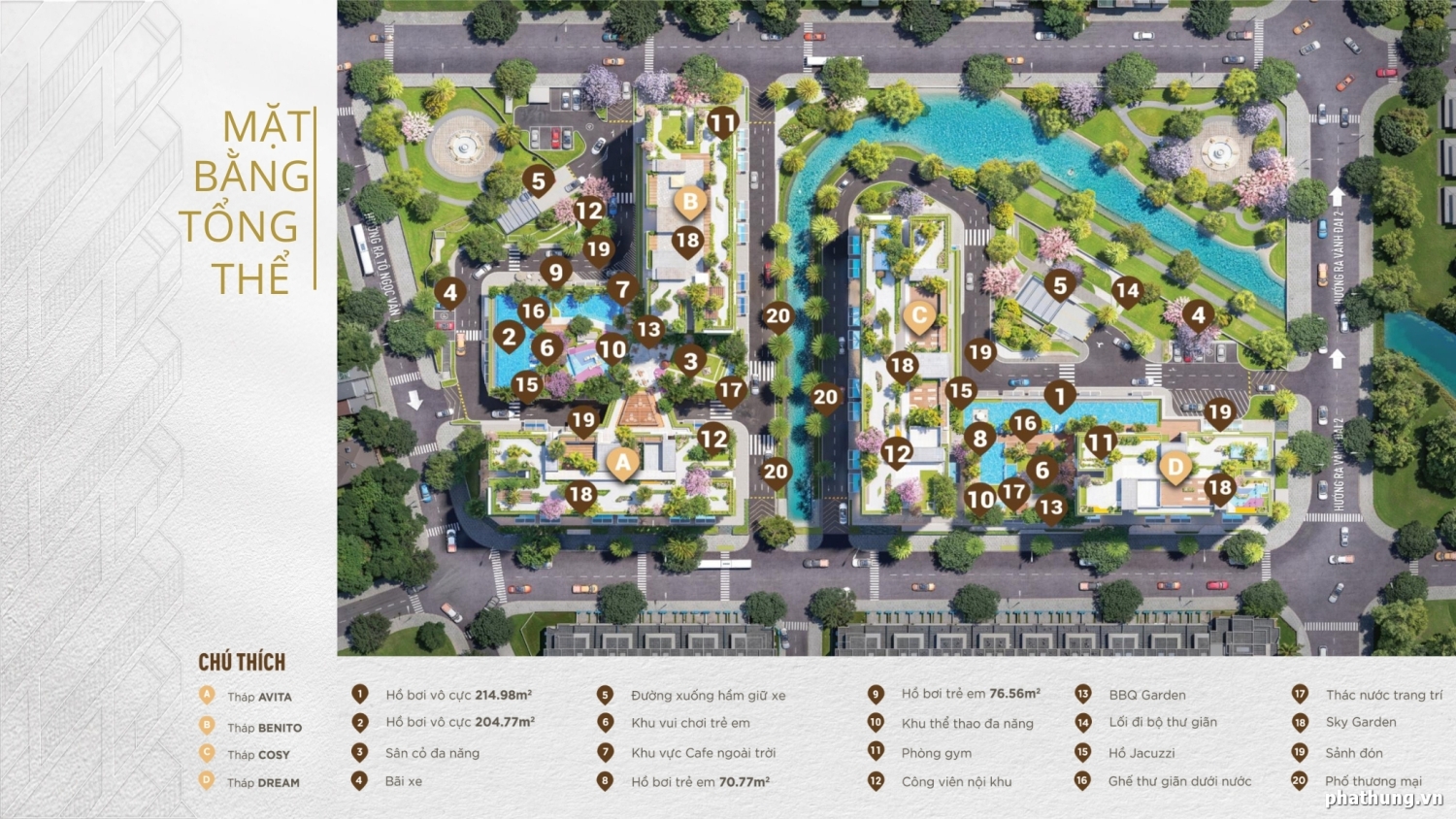 Mặt Bằng Tổng Thể Fiato Uptown Thủ Đức