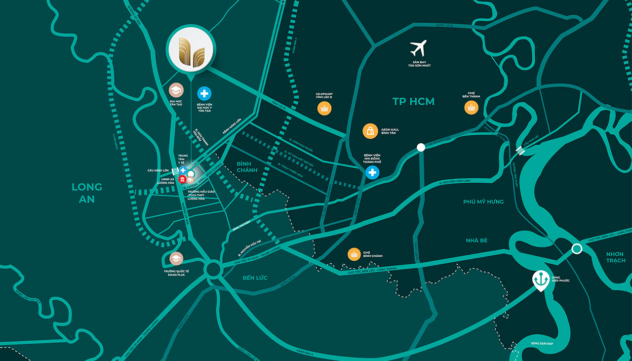 Vị Trí La Home - Tâm Điểm Kết Nối Chiến Lược tại Long An