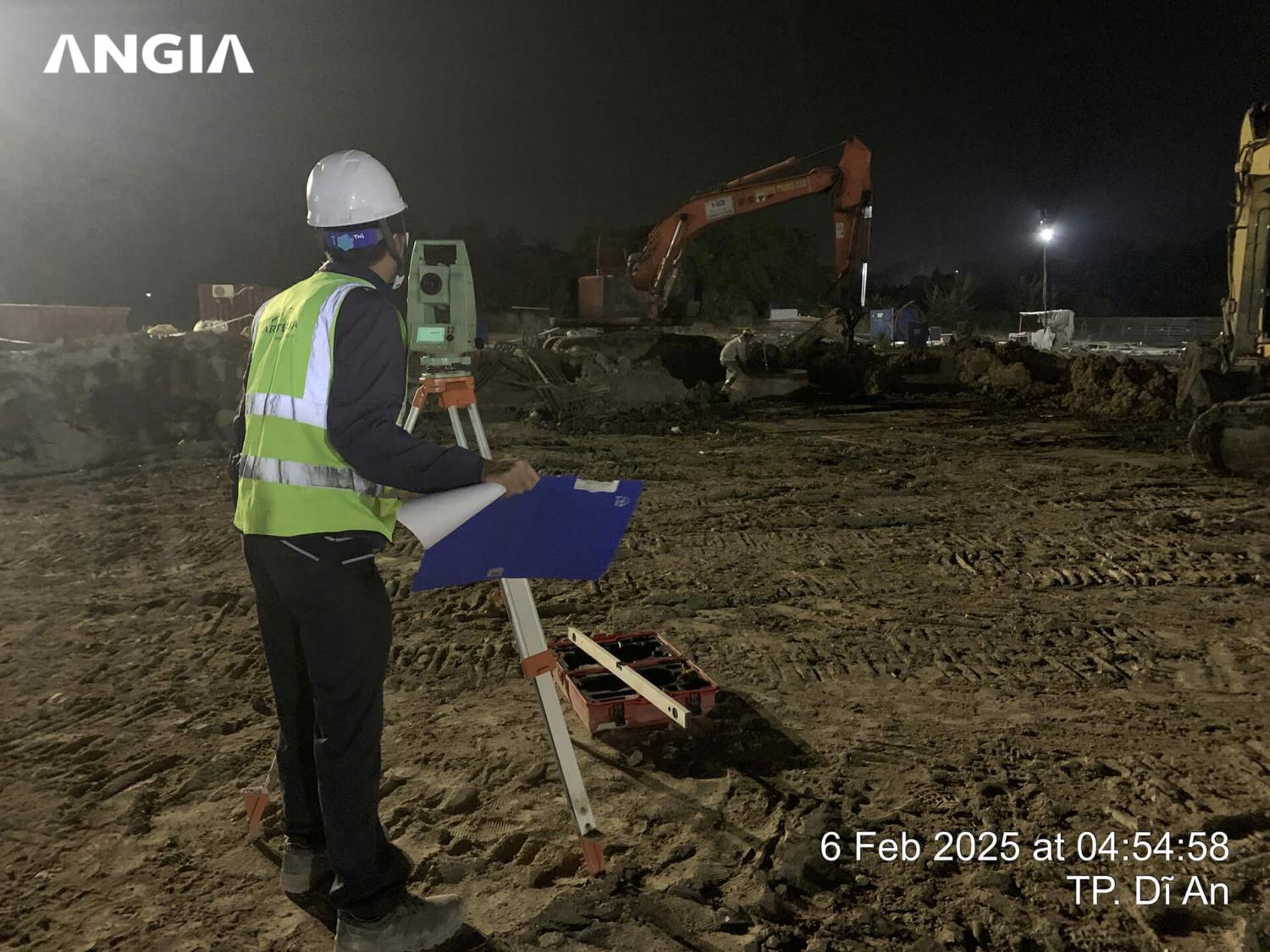 Tiến độ thi công dự án The Gió Riverside tháng 2/2025: Công trường sôi động sau Tết Ất Tỵ