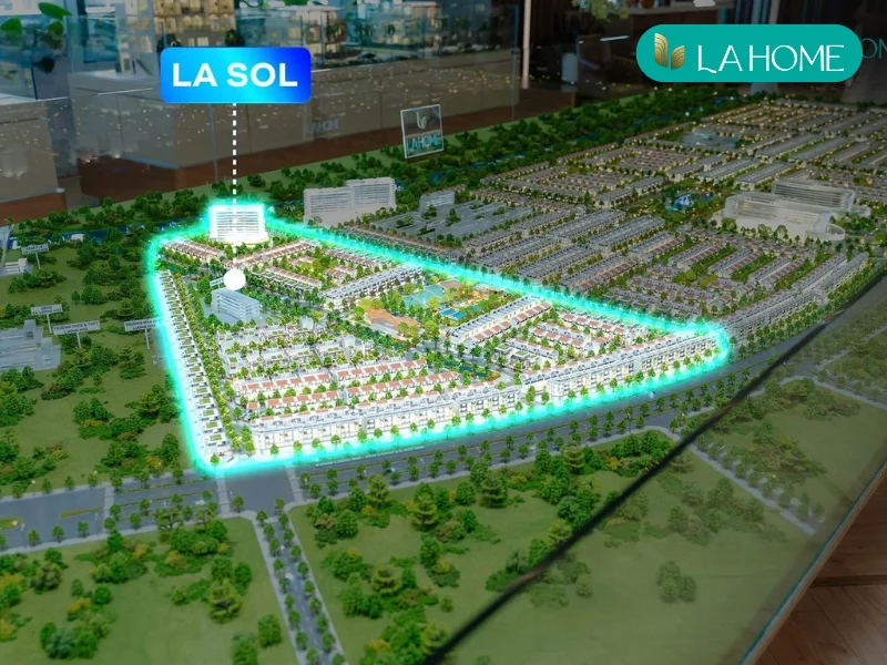 LA Sol - Nhà phố liền kề lý tưởng, tiện ích đủ đầy chỉ cách TP.HCM vài phút