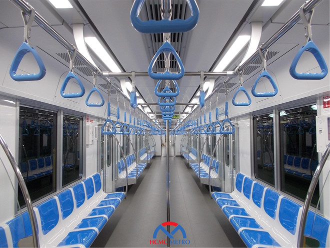 Hình ảnh đoàn tàu metro đầu tiên của TP.HCM - ảnh 2