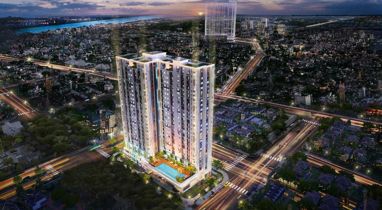Phối cảnh tổng thể dự án căn hộ chung cư Pegasuite II đường Tạ Quang Bửu